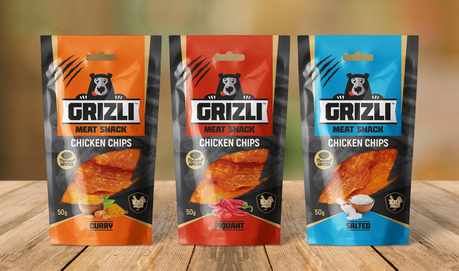 Grizli — meat snacks